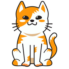 Obraz premium cute cats pet animals kitten characters design