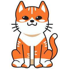 cute cats  pet animals kitten characters design