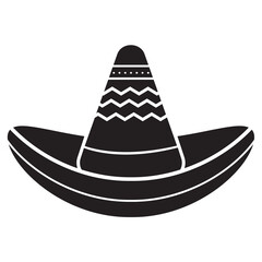 Sombrero hat icon icon