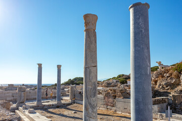 Knidos, Greek city of ancient Caria and part of the Dorian Hexapolis, in Datça peninsula, south-western Turkey.