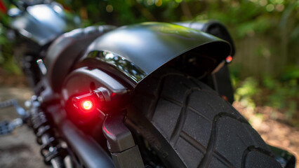 Motorcycle brake lights
