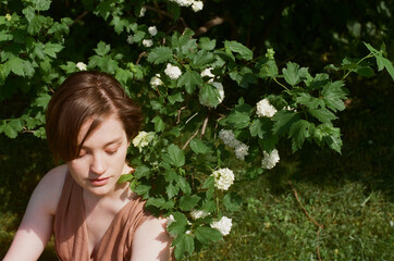 Portrait of a pretty woman