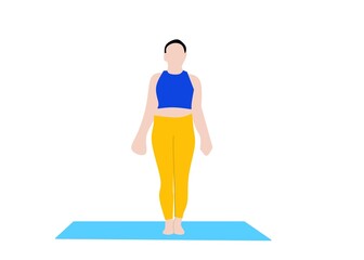 woman doing exercise
