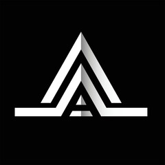 monogram letter A