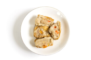Tahu Bakso is a typical Indonesian food, this food is made from tofu