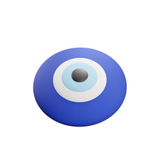 The evil eye symbol 
That is meant to protect you from these evil spirits.