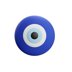 The evil eye symbol 
That is meant to protect you from these evil spirits.