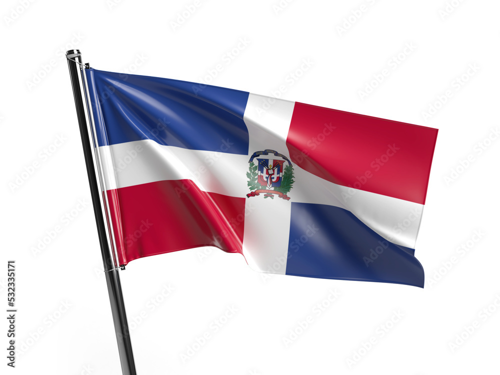 Wall mural dominican flag