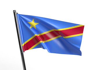 Dr congo flag