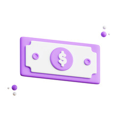 3D Money Financial Icon