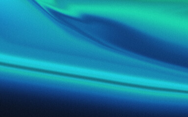 Blue outer space flow banner background template. Abstract energy liquid wallpaper.