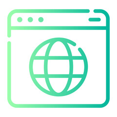 website gradient icon