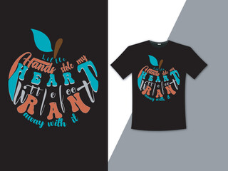 Creative eyecatching typography T Shirt Design