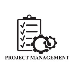 project management icon , document icon