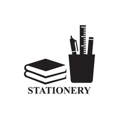 pencil case icon , stationery icon
