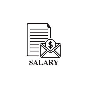 sallary icon , money icon vector