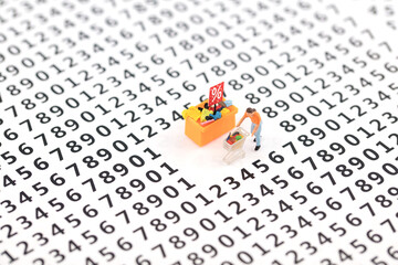 Miniature creative digital surround center buy and sell shopping