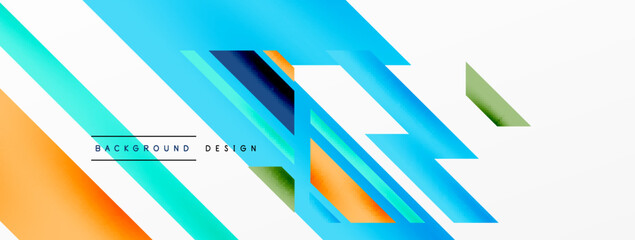 Dynamic lines background. Wallpaper for concept of AI technology, blockchain, communication, 5G, science, business and technology