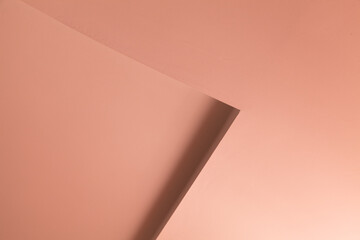 Abstract architecture background, pink interior fragment