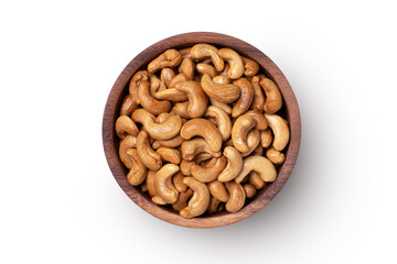 Cashew nut in a bowl
