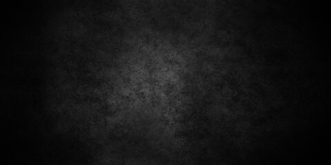 Dark Black stone concrete grunge texture and backdrop background anthracite panorama. Panorama dark grey black slate background or texture.	