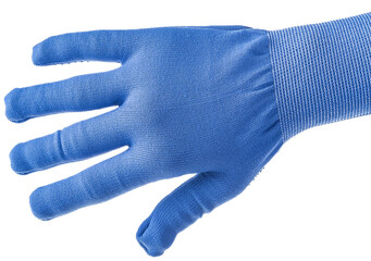 work gloves on white background