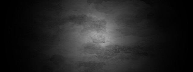 Dark Gray Distressed Grunge Texture for your design. abstract black backdrop concrete texture background banner pattern. Backdrop dark paper texture grungy background with space for text or image. 