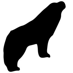 Woodland animal silhouettes