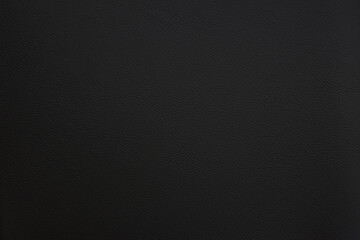 Matte black leather background with grained pattern