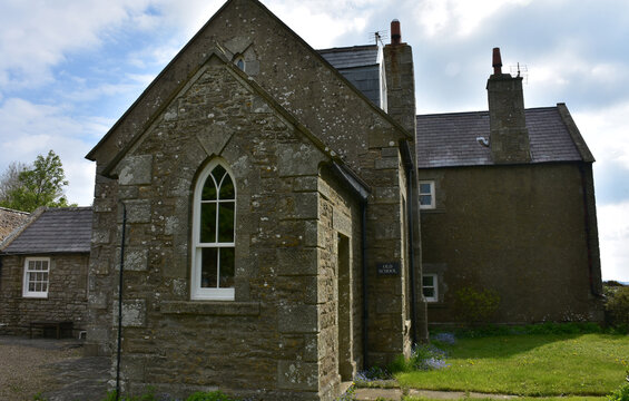 Historic Old Stone School House in England