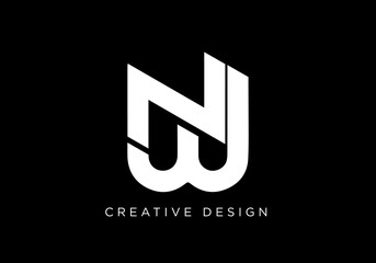 Creative Letter NW Logo Design Icon | NW Icon