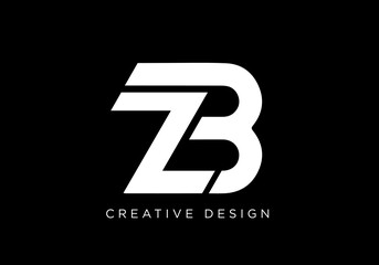 Creative Letter ZB Logo Design Icon | ZB Icon