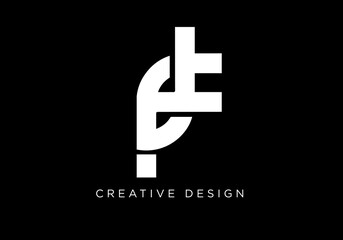 Creative Letter FJ JF Logo Design Icon | JF FJ Icon