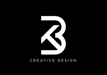 Creative Letter KB BK Logo Design Icon | BK KB Icon