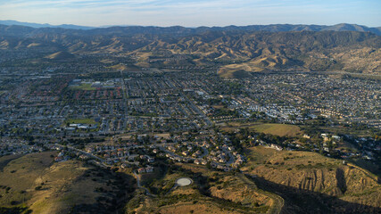 Aerial View of Simi Valley