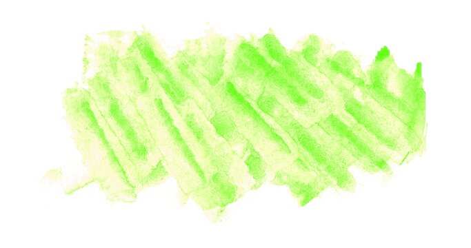 Pinsel Kritzelei gemalt in gr&uuml;n