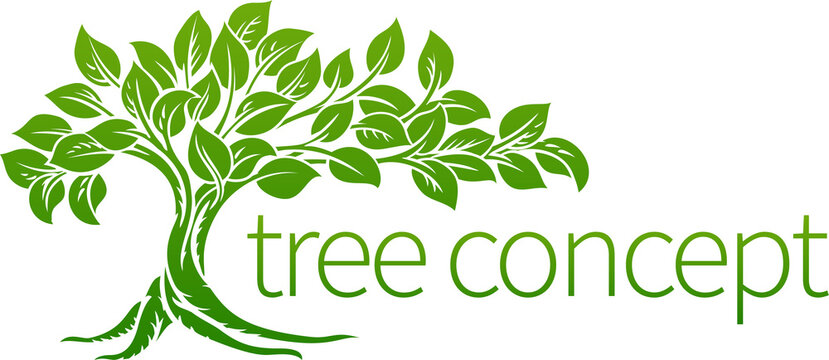 Tree Icon Concept