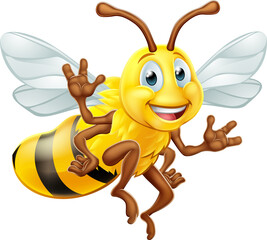 Bumble Bee Cartoon Character