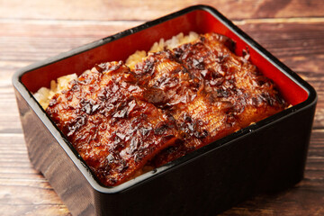 竹輪の蒲焼き重