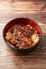 竹輪の蒲焼き丼