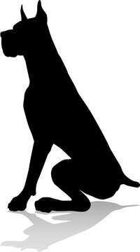 recommend clip art: Dog Silhouette Pet Animal