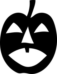 Halloween pumpkins Silhouette