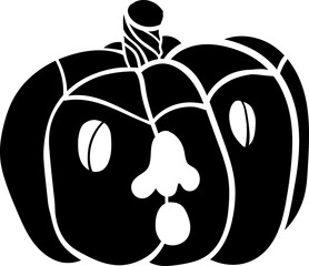 Halloween pumpkins Silhouette