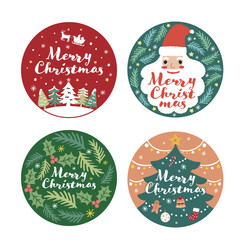 クリスマスのアイコンイラスト