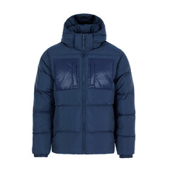 
Blue worm winter hoodie jacket