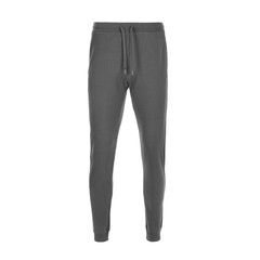 Lower part of the men's gray tracksuit