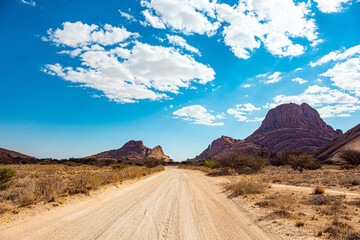 Dirt road passes between stones © Kushnirov Avraham