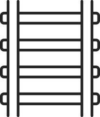 train station icon vector