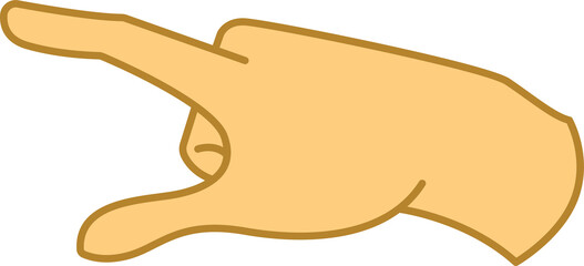 Obraz premium hand gesture illustration