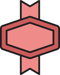 Fototapeta premium award ribbon banner illustration